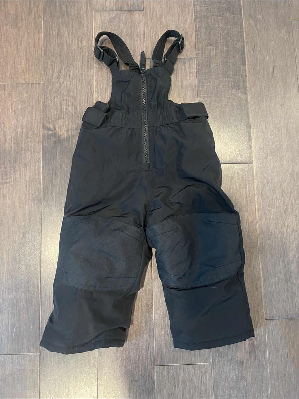 Cat & Jack Black Kids Snow Overalls